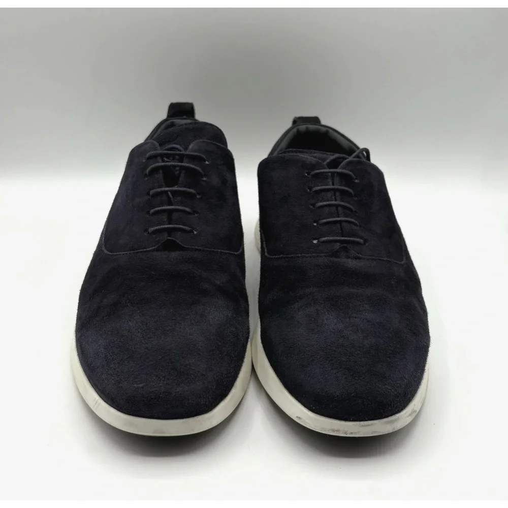 WOLF &‎ SHEPHERD Crossover Longwing Shoes Men's 9 Blue Suede Oxford